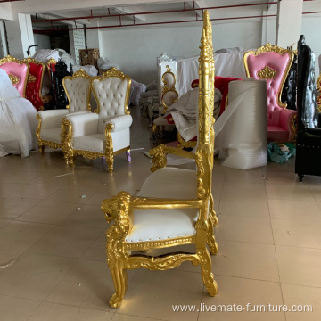 queen event throne chair love seat for sale